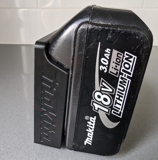 Makita single battery holder, 3D printed