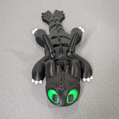 Chonky Toothless and Lightfury