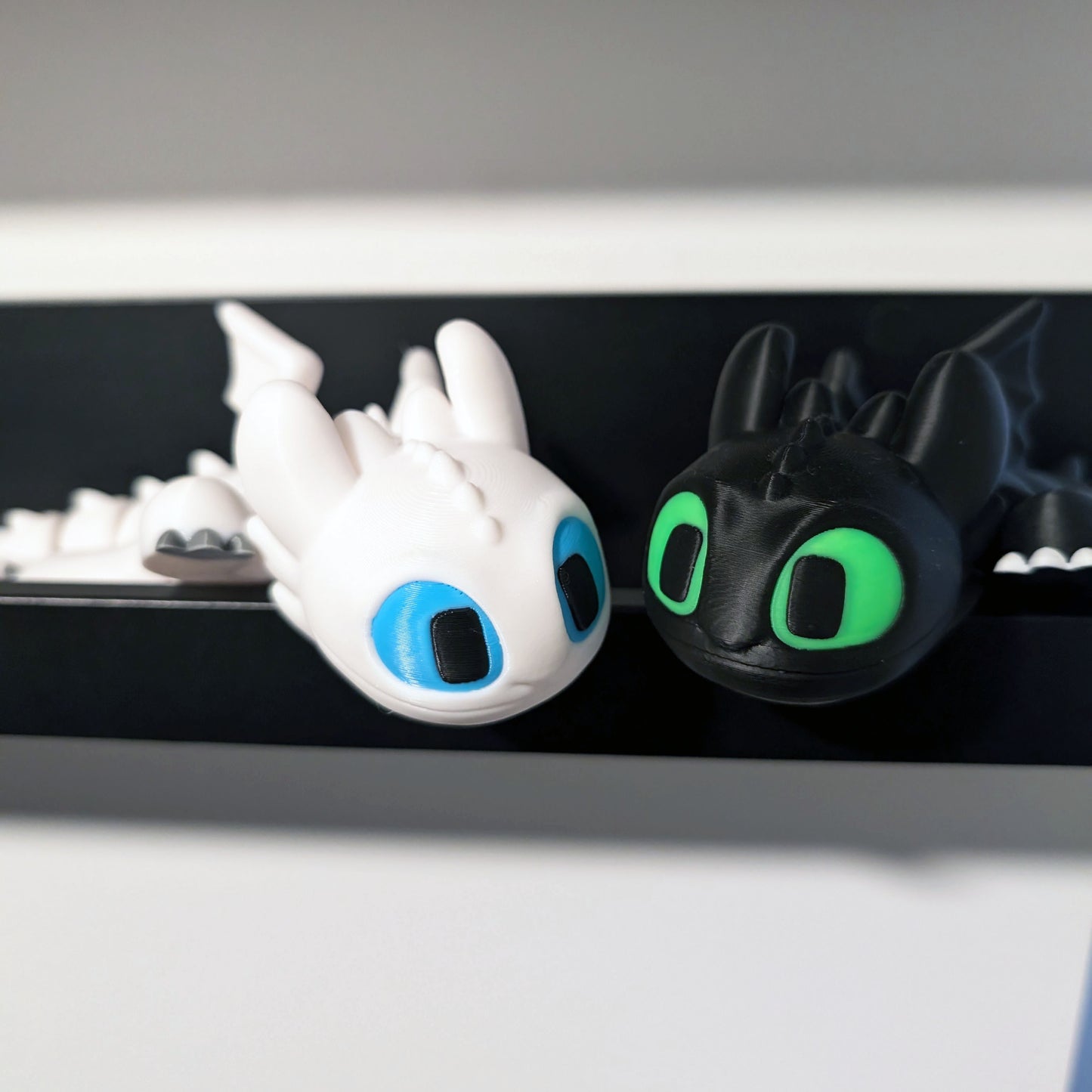 Chonky Toothless and Lightfury