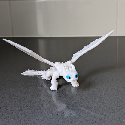 Toothless and Light Fury